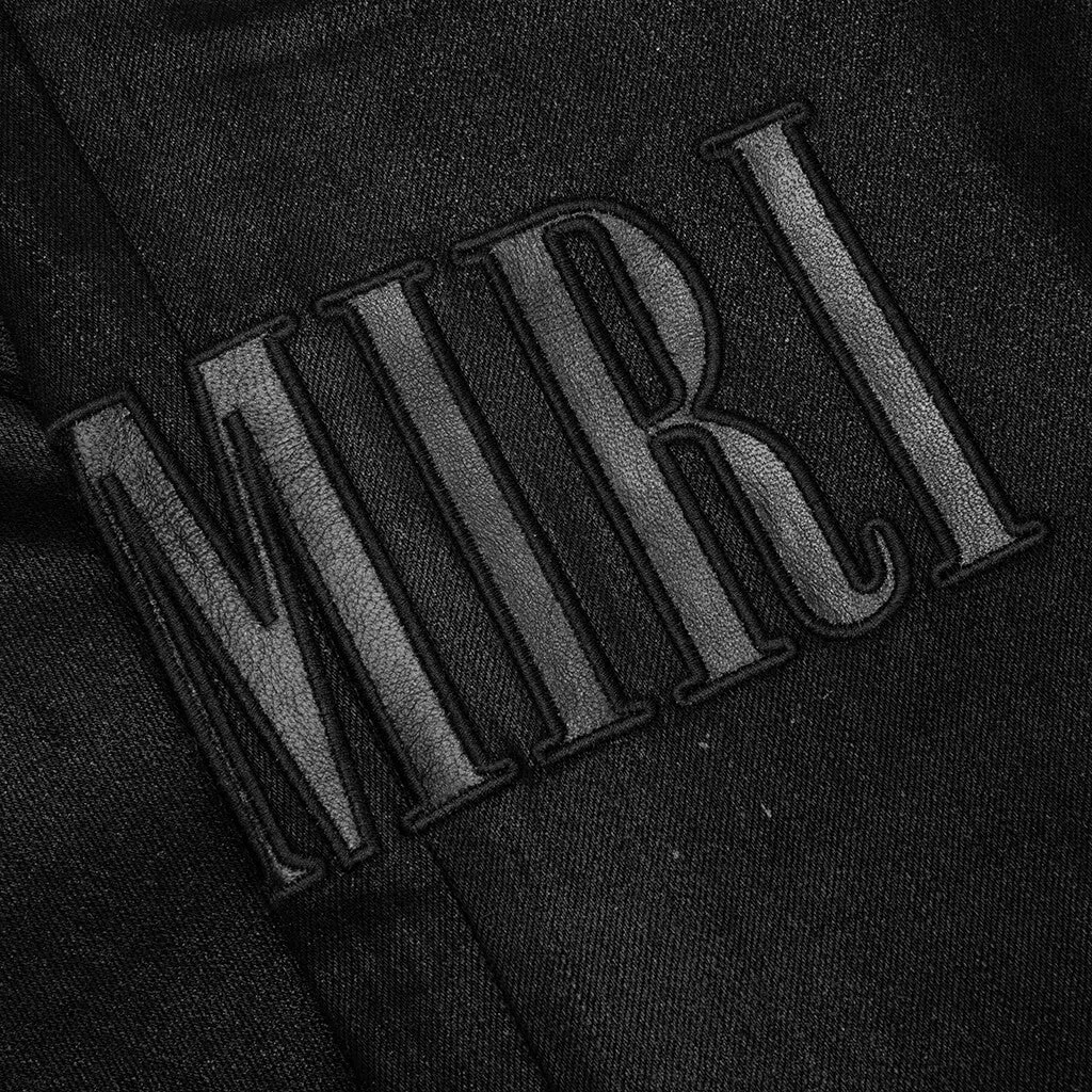 Wax Logo Jean - Black