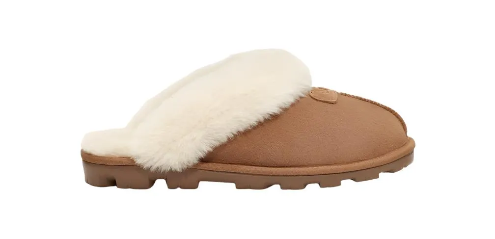 WOMEN'S UGG COQUETTE SLIPPER | CHESTNUT