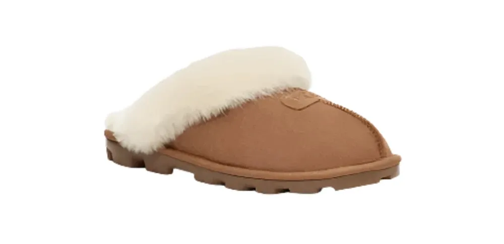 WOMEN'S UGG COQUETTE SLIPPER | CHESTNUT