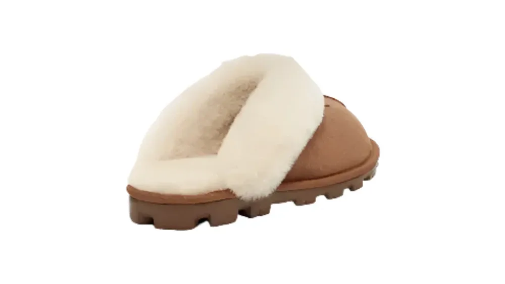 WOMEN'S UGG COQUETTE SLIPPER | CHESTNUT